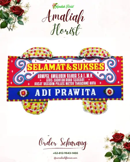 Papan Bunga Ucapan Selamat Ulunoyo
