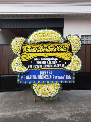 Papan Bunga Duka di Ulunoyo
